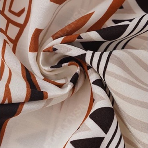 Western Boho Aztec Tribal Cotton Kimono Duster Wrap - Picture 6 of 7